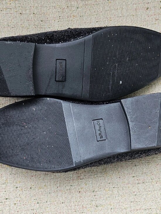 Bravo Men Shoes Black Glitter Loafer Slip On Party Prom -2 Shoes Size 10M main image 3